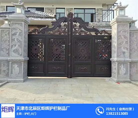 打造非凡門(mén)面，首選河西鋁藝大門(mén)——炬輝護(hù)欄品質(zhì)保障